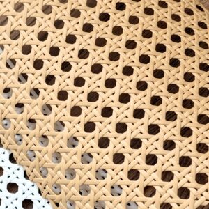 ratan sintetic culoare naturală, model hexagonal